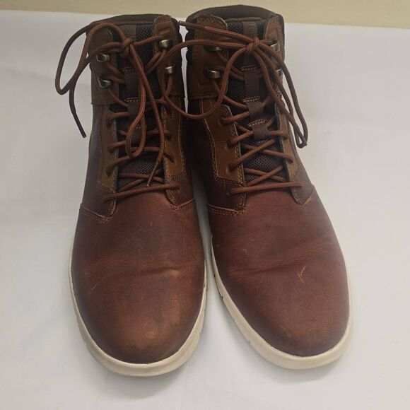 Timberland Men's Graydon Brown Mid Lightweight Sneaker Chukka Boot Shoe, EUC, 10 - Picture 6 of 7